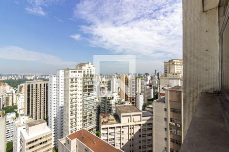 Vista da Sala de apartamento à venda com 5 quartos, 369m² em Cerqueira César, São Paulo