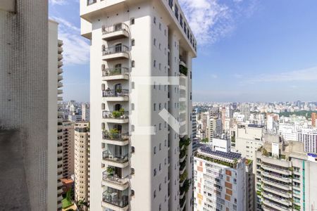 Vista da Sala de apartamento à venda com 5 quartos, 369m² em Cerqueira César, São Paulo