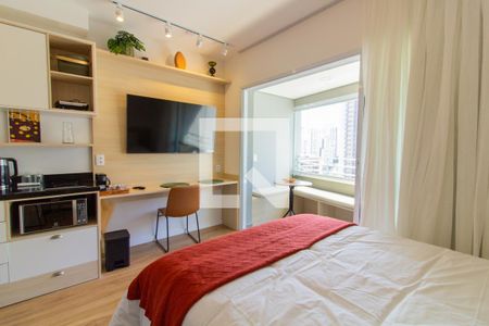 Studio para alugar com 24m², 1 quarto e sem vagaQuarto