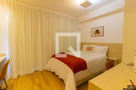 Studio para alugar com 24m², 1 quarto e sem vagaQuarto