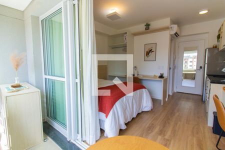 Studio para alugar com 24m², 1 quarto e sem vagaVaranda