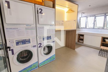 Studio para alugar com 24m², 1 quarto e sem vagaLavanderia