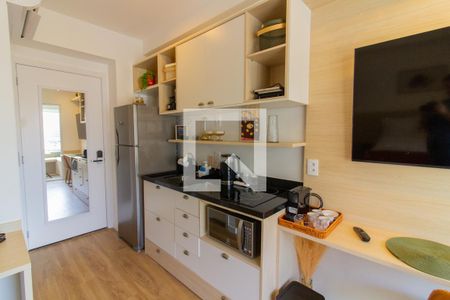 Studio para alugar com 24m², 1 quarto e sem vagaCozinha