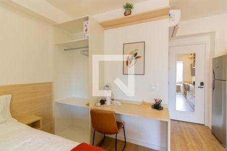 Studio para alugar com 24m², 1 quarto e sem vagaQuarto