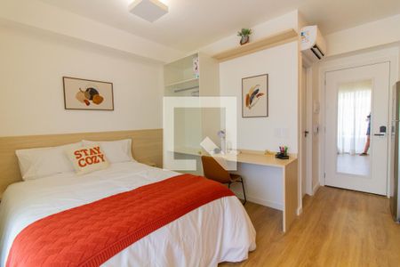 Studio para alugar com 24m², 1 quarto e sem vagaQuarto