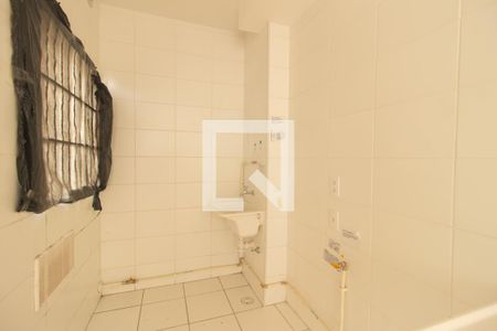 Apartamento para alugar com 40m², 2 quartos e sem vaga Apartamento para alugar com 40m², 2 quartos e sem vagaDetalhe da Cozinha e Área de Serviço