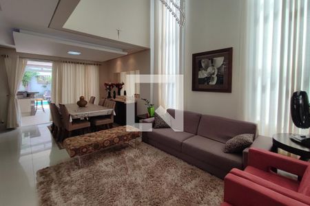 Sala de Estar de casa de condomínio à venda com 4 quartos, 300m² em Swiss Park, Campinas