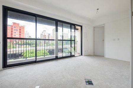 Sala de apartamento à venda com 1 quarto, 34m² em Pinheiros, São Paulo