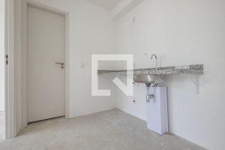 Sala/Cozinha de apartamento à venda com 1 quarto, 33m² em Pinheiros, São Paulo