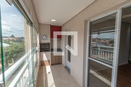 Varanda Gourmet de apartamento para alugar com 2 quartos, 57m² em Residencial Joao Luiz, Hortolândia