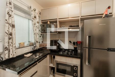 Cozinha de apartamento à venda com 1 quarto, 35m² em Jardim Nordeste, São Paulo