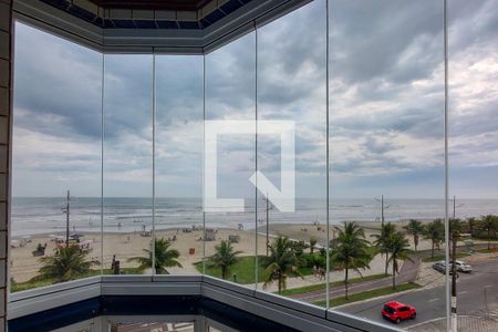Sacada de apartamento para alugar com 2 quartos, 92m² em Guilhermina, Praia Grande