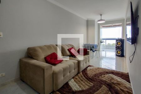 Sala de apartamento para alugar com 2 quartos, 92m² em Guilhermina, Praia Grande