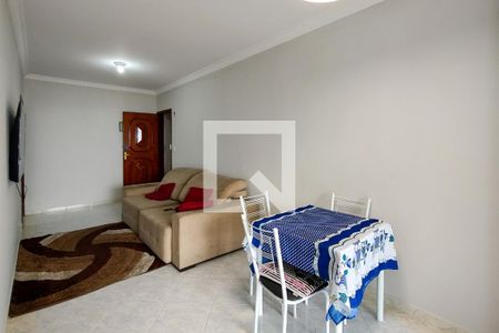 Sala de apartamento para alugar com 2 quartos, 92m² em Guilhermina, Praia Grande