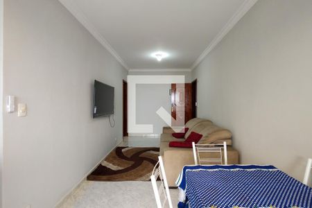 Sala de apartamento para alugar com 2 quartos, 92m² em Guilhermina, Praia Grande