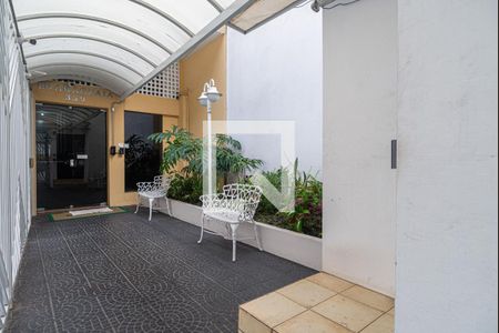 Apartamento para alugar com 48m², 1 quarto e 1 vagaÁrea comum - Entrada do edifício
