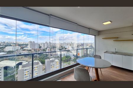 Varanda de apartamento para alugar com 1 quarto, 52m² em Barra Funda, São Paulo