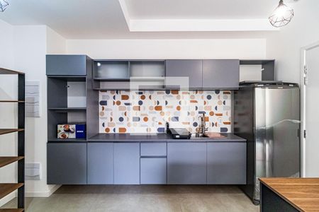 Cozinha de apartamento à venda com 1 quarto, 43m² em Butantã, São Paulo