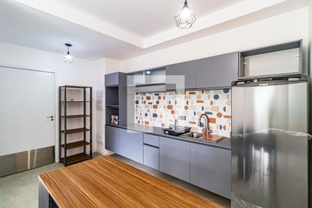 Cozinha de apartamento à venda com 1 quarto, 43m² em Butantã, São Paulo