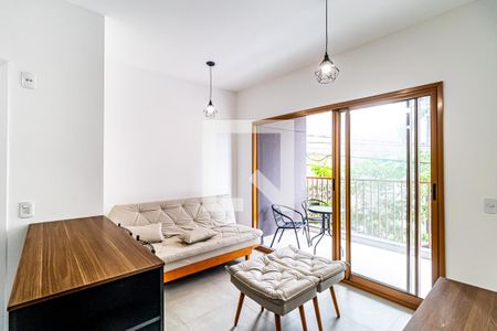 Sala de apartamento à venda com 1 quarto, 43m² em Butantã, São Paulo