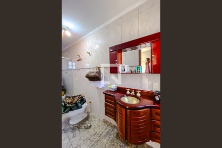 Banheiro da Suíte de casa para alugar com 3 quartos, 150m² em Parque da Mooca, São Paulo