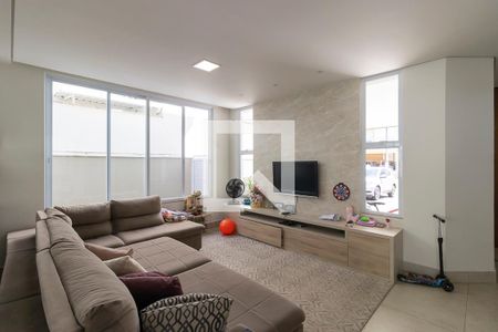 Sala de casa de condomínio à venda com 5 quartos, 360m² em Swiss Park, Campinas