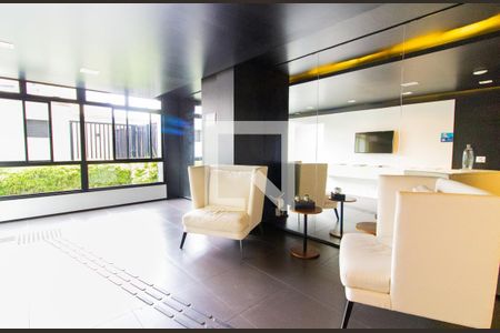 Studio para alugar com 32m², 1 quarto e 1 vagaHall Social