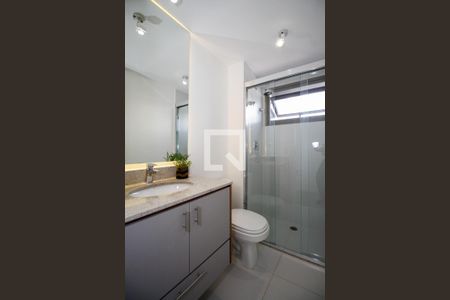 Studio para alugar com 38m², 1 quarto e 1 vaga Studio para alugar com 38m², 1 quarto e 1 vagaBanheiro