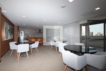 Studio à venda com 55m², 1 quarto e sem vagaÁrea comum - Salão de festas