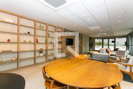 Studio para alugar com 42m², 1 quarto e 1 vagaCondomínio - Salão de Festas 