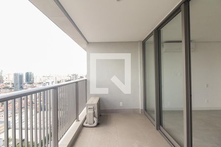 Varanda e Área de Serviço  de kitnet/studio para alugar com 1 quarto, 42m² em Vila Gomes Cardim, São Paulo
