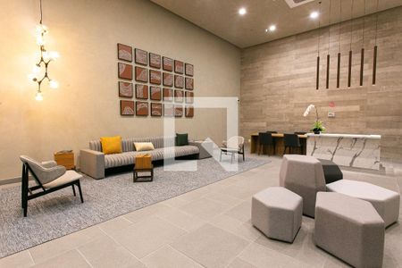 Studio para alugar com 42m², 1 quarto e 1 vagaCondomínio - Hall 