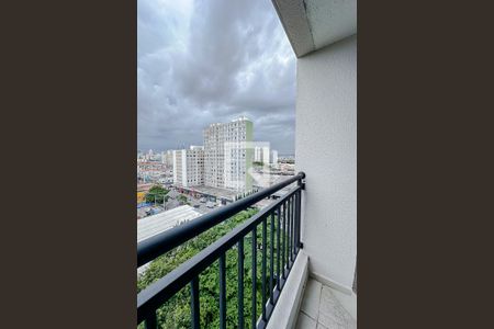 Varanda da Sala de apartamento para alugar com 2 quartos, 37m² em Mooca, São Paulo
