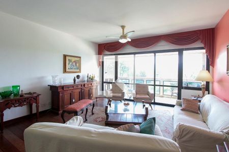 Sala de apartamento à venda com 4 quartos, 216m² em Barra da Tijuca, Rio de Janeiro