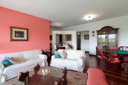 Sala de apartamento à venda com 4 quartos, 216m² em Barra da Tijuca, Rio de Janeiro