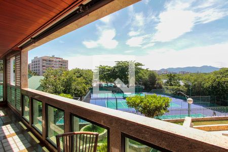 Varanda da Sala de apartamento à venda com 4 quartos, 216m² em Barra da Tijuca, Rio de Janeiro