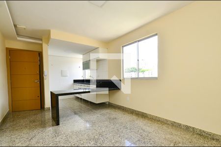 Sala de apartamento para alugar com 2 quartos, 55m² em Anchieta, Belo Horizonte