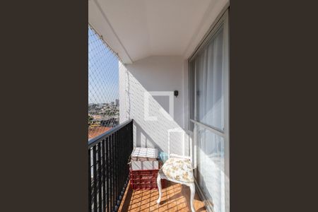 Varanda da Sala de apartamento à venda com 2 quartos, 57m² em Vila Ré, São Paulo
