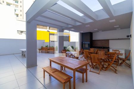 Apartamento para alugar com 24m², 1 quarto e sem vagaÁrea comum - Churrasqueira