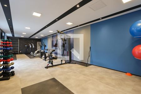 Apartamento para alugar com 40m², 2 quartos e 1 vaga Apartamento para alugar com 40m², 2 quartos e 1 vagaÁrea comum - Academia