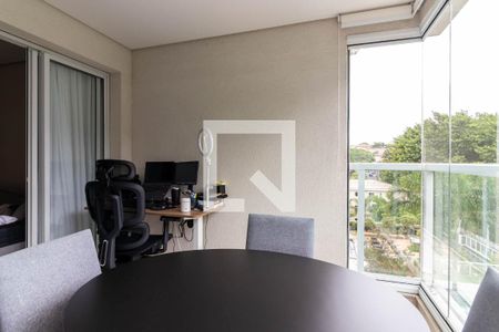 Varanda da Sala de apartamento à venda com 2 quartos, 64m² em Jardim São Paulo, São Paulo