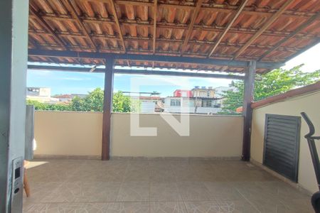 varanda de casa para alugar com 3 quartos, 140m² em Taquara, Rio de Janeiro