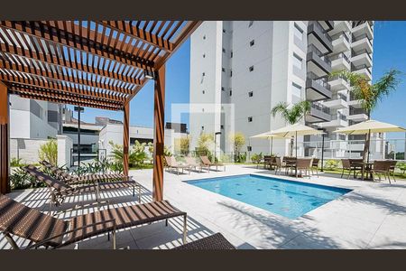 Apartamento à venda com 127m², 2 quartos e 2 vagasÁrea comum - Piscina