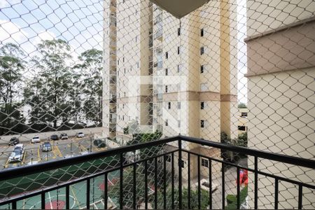 Varanda da Sala de apartamento para alugar com 2 quartos, 59m² em Planalto, São Bernardo do Campo