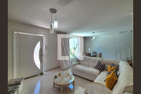 sala de casa de condomínio à venda com 4 quartos, 140m² em Vargem Grande, Rio de Janeiro