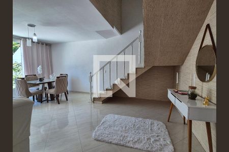 sala de casa de condomínio à venda com 4 quartos, 140m² em Vargem Grande, Rio de Janeiro