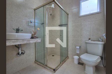 Casa de condomínio à venda com 140m², 4 quartos e 2 vagasBanheiro da suíte