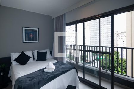 Studio de apartamento para alugar com 1 quarto, 33m² em Consolação, São Paulo