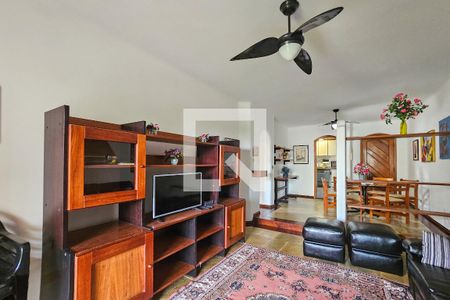 Sala de apartamento para alugar com 3 quartos, 110m² em Balneario Cidade Atlantica, Guarujá