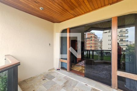 Varanda de apartamento para alugar com 3 quartos, 110m² em Balneario Cidade Atlantica, Guarujá